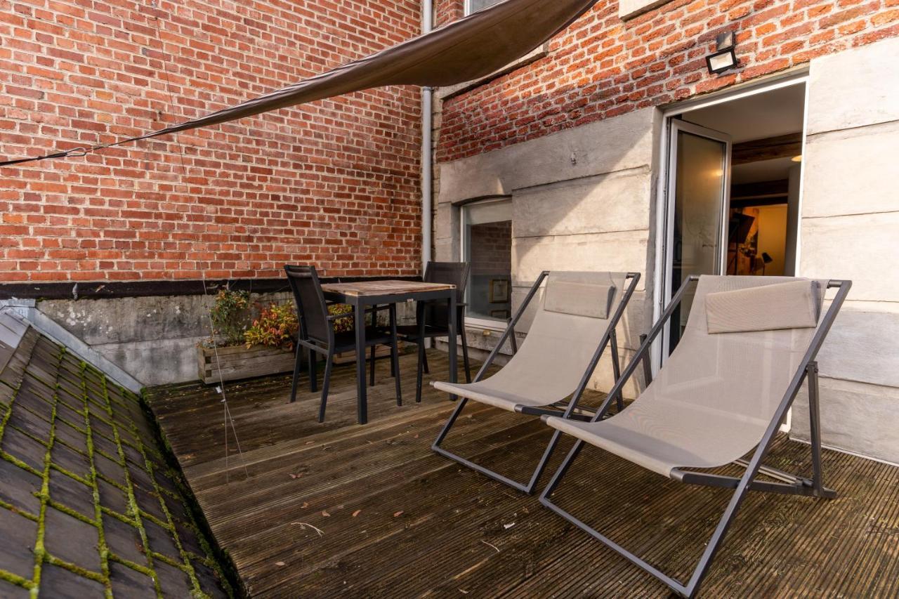 Ardenne Bnb Gite Urbain Avec Terrasse Marche-en-Famenne Esterno foto
